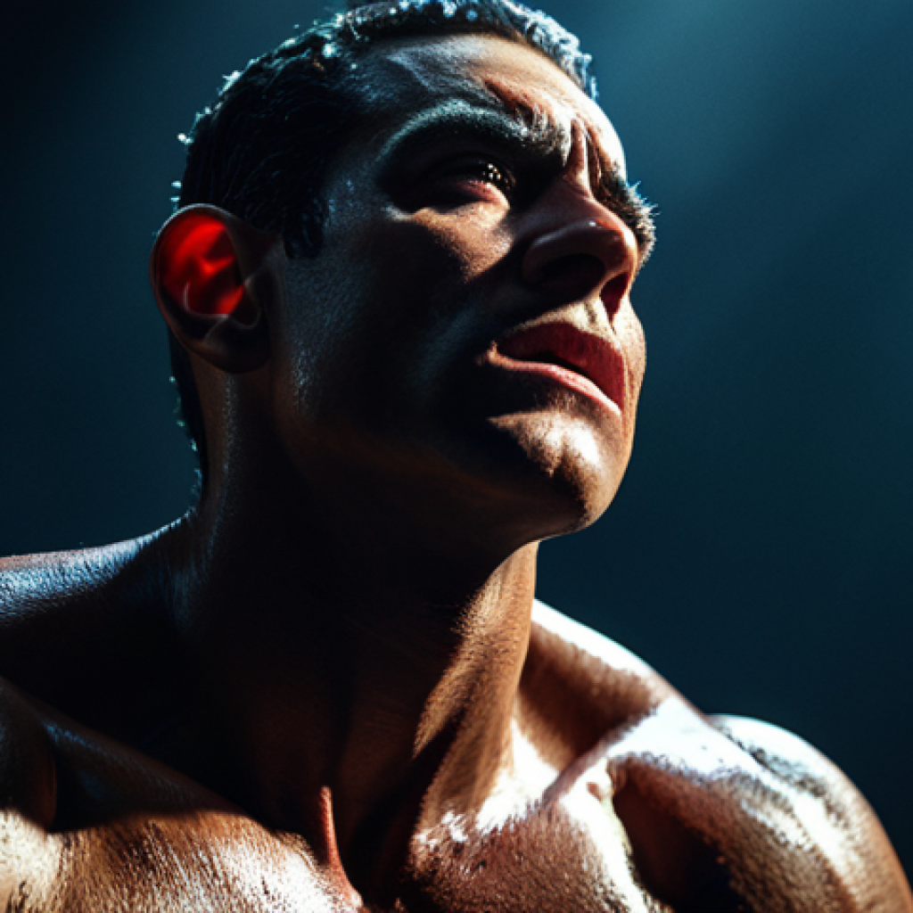 **Prompt:** "A stage actor fully immersed in a character, conveying deep emotion, dramatic lighting, theatrical makeup, capturing the essence of dramatic performance, close-up portrait, safe for work, appropriate content, fully clothed, professional, perfect anatomy, natural pose"